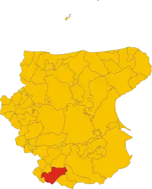 Localisation de Sant'Agata di Puglia