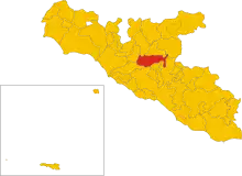 Localisation de Sant'Angelo Muxaro