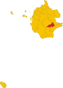 Localisation de Santa Ninfa