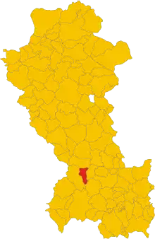 Localisation de Sarconi