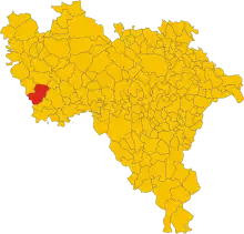 Localisation de Sartirana Lomellina