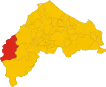 Localisation de Sassoferrato