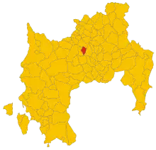 Localisation de Segariu