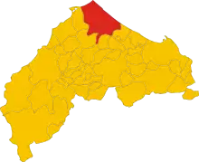Localisation de Senigallia