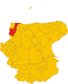 Localisation de Serracapriola