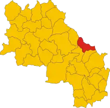 Localisation de Sinalunga