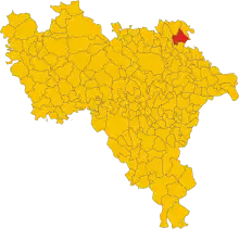 Localisation de Torrevecchia Pia