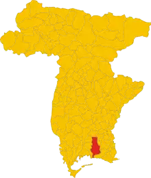Localisation de Torviscosa