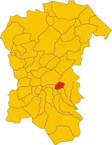 Localisation de Turrivalignani