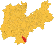 Localisation de Vallarsa