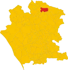 Localisation de Valle Agricola