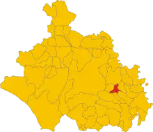 Localisation de Vallerano