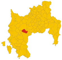 Localisation de Vallermosa
