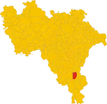 Localisation de Valverde