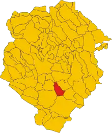 Localisation de Verrone