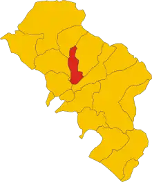 Localisation de Villafranca in Lunigiana