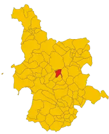 Localisation de Villanova Truschedu