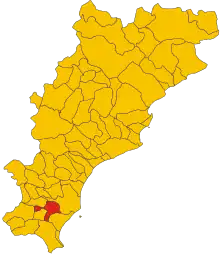Localisation de Villanova d'Albenga