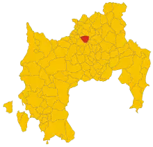 Localisation de Villanovafranca