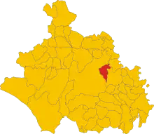 Localisation de Vitorchiano