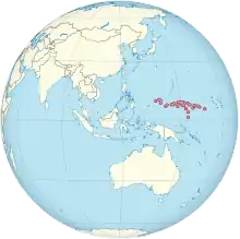 Description de l'image Micronesia on the globe (Southeast Asia centered) (small islands magnified).svg.