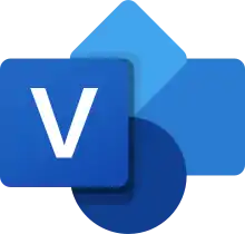 Description de l'image Microsoft Office Visio (2019).svg.