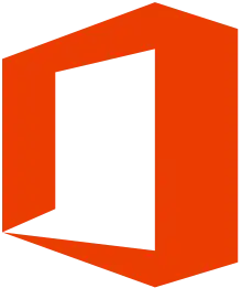 Description de l'image Microsoft Office logo (2013–2019).svg.
