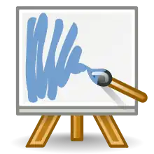 Description de l'image Mypaint-icon.svg.