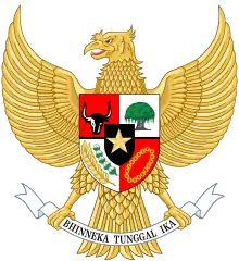 Description de l'image National emblem of Indonesia Garuda Pancasila.svg.