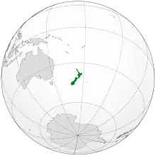 Description de l'image New Zealand (orthographic projection) 2.svg.