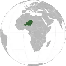 Description de l'image Niger (orthographic projection).svg.