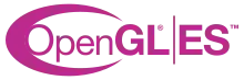 Description de l'image OpenGL ES logo (Nov14).svg.