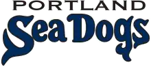 Description de l'image Portland Sea Dogs wordmark 2003.svg.