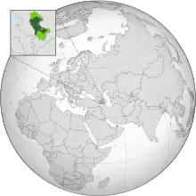 Description de l'image Nagorno-Karabakh Republic (orthographic projection).svg.