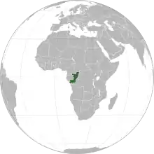 Description de l'image Republic of the Congo (orthographic projection).svg.