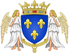 Description de l'image Royal Coat of Arms of Valois France.svg.
