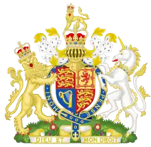Description de l'image Royal Coat of Arms of the United Kingdom (1952-2022).svg.