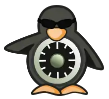 Description de l'image SELinux logo.svg.