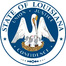 Description de l'image Seal of Louisiana.svg.