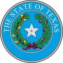 Description de l'image Seal of Texas.svg.