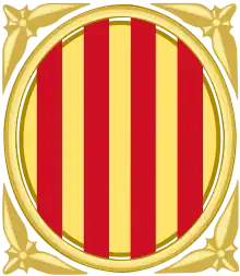 Description de l'image Seal of the Generalitat of Catalonia.svg.