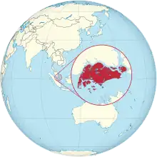 Description de l'image Singapore on the globe (Southeast Asia centered) zoom.svg.