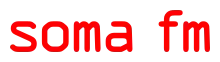 Description de l'image SomaFM logo (white).svg.