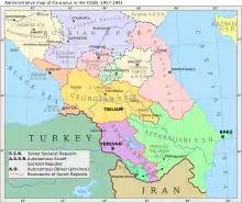 Description de l'image Soviet Caucasus map.svg.