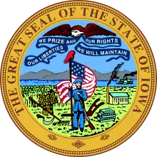 Description de l'image Iowa-StateSeal.svg.