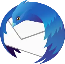 Description de l'image Thunderbird Logo, 2018.svg.