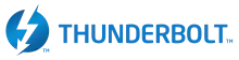 Description de l'image Thunderbolt logo.svg.