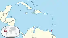 Description de l'image Trinidad and Tobago in its region.svg.