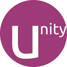 Description de l'image Unity logo.svg.