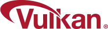 Description de l'image Vulkan logo.svg.